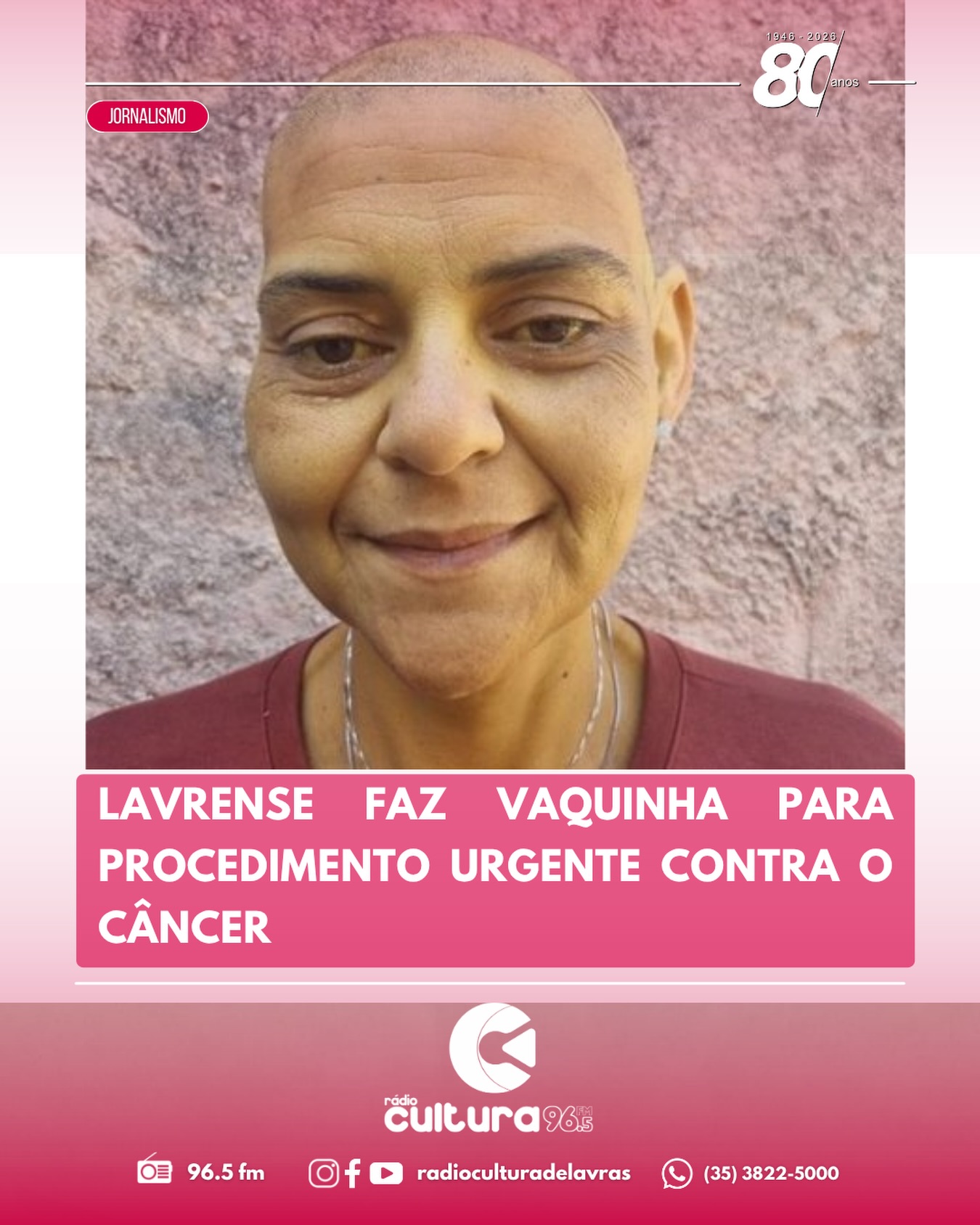 Vaquinha arrecada doações para Simone custear procedimento urgente contra o câncer