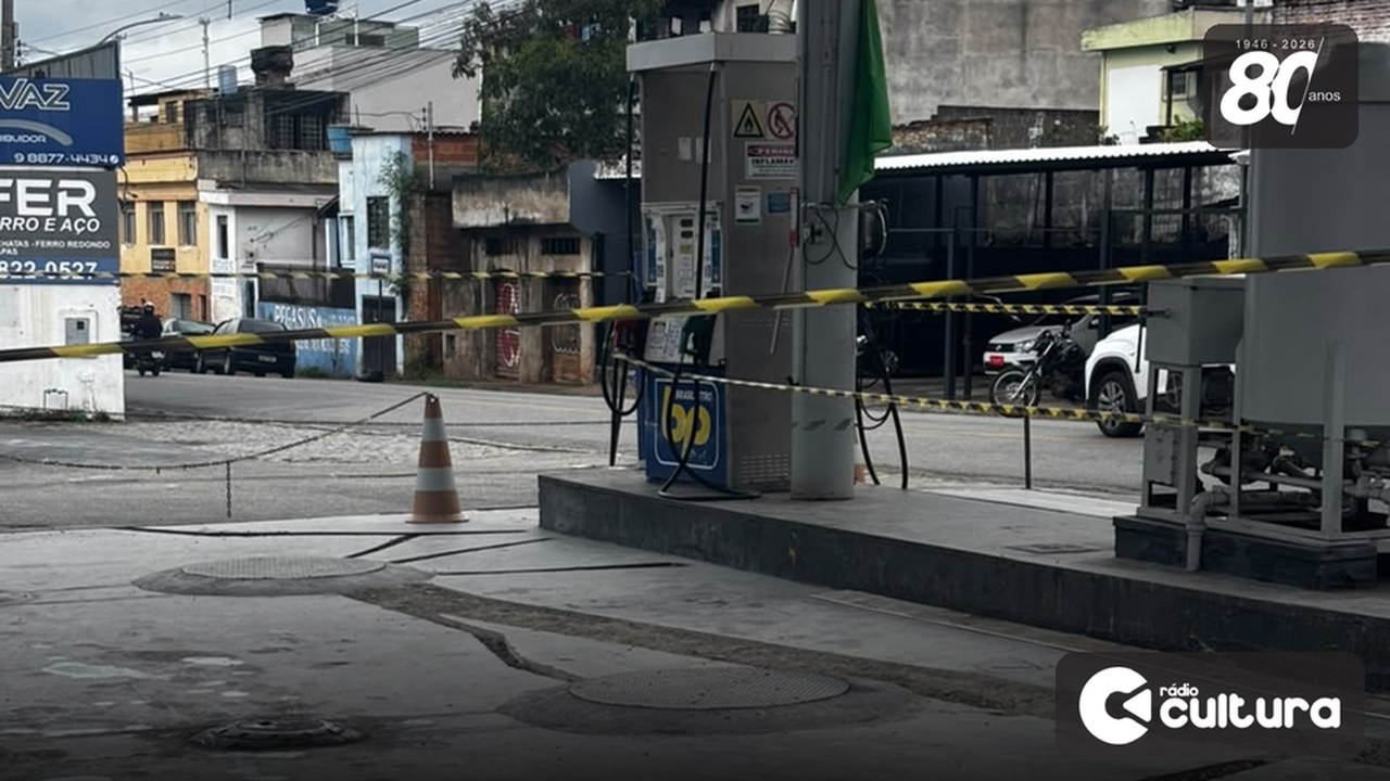 Posto Brasil Petro é lacrado após rachaduras no piso em Lavras