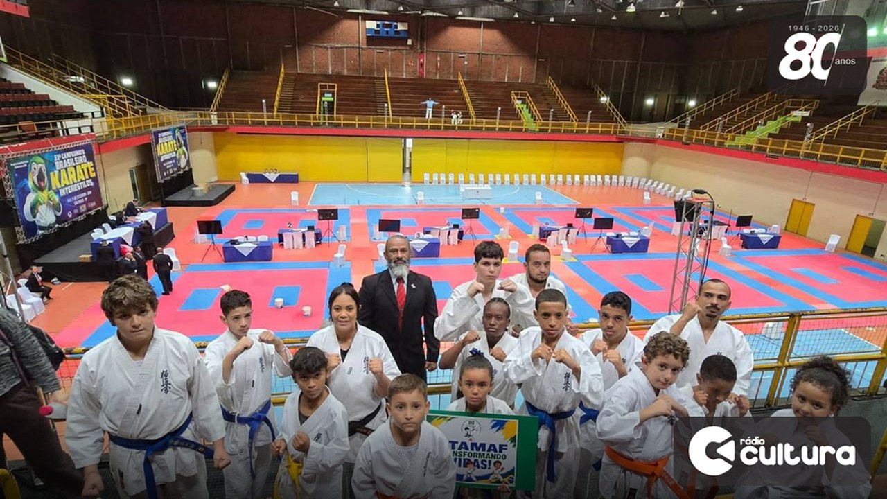 Marlon Bisso Alonso é campeão brasileiro de karatê; equipe do Dojô Kaká volta de SP com nove medalhas