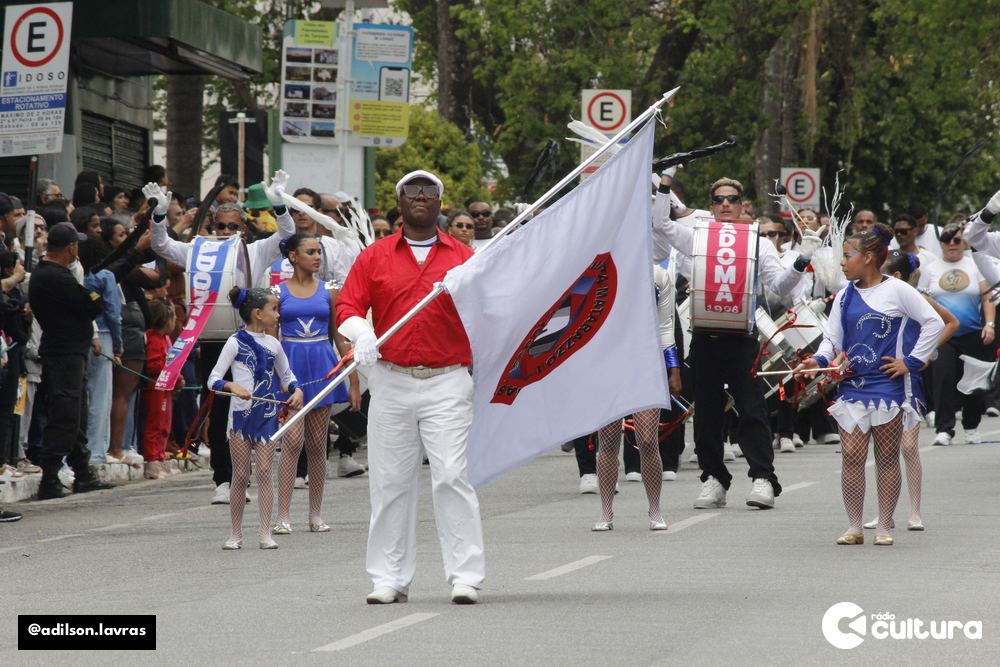 Fadoma, Fanfarra Dora Matarazzo Polivalente, comemora 30 anos no desfile de 7 de Setembro em Lavras