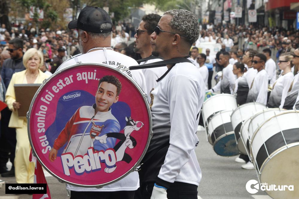 Fadoma, Fanfarra Dora Matarazzo Polivalente, comemora 30 anos no desfile de 7 de Setembro em Lavras