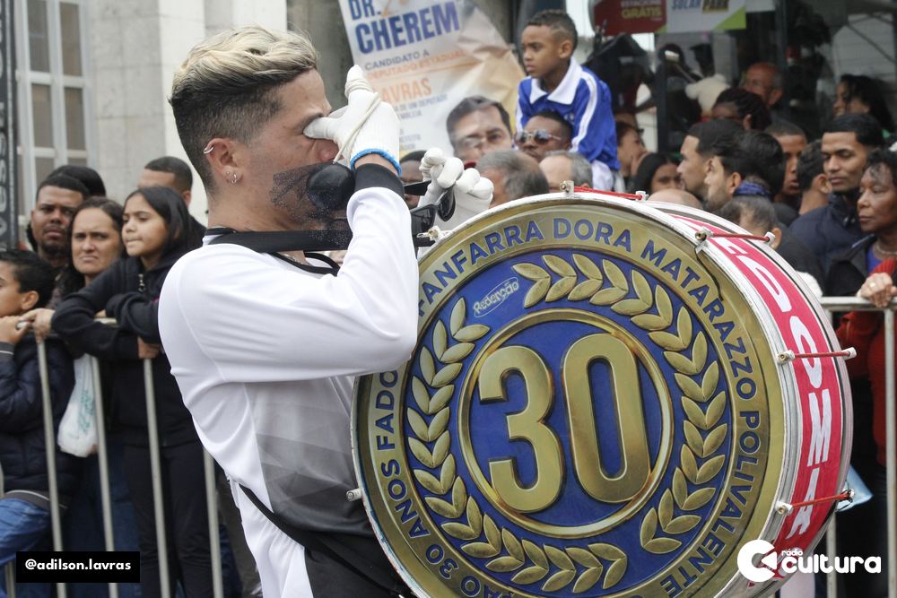O bumbo dos 30 anos da Fadoma, Fanfarra Dora Matarazzo Polivalente