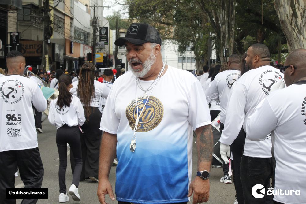 Homenagem a Pedro Henrique Evangelista Ribeiro no desfile de 7 de Setembro em Lavras