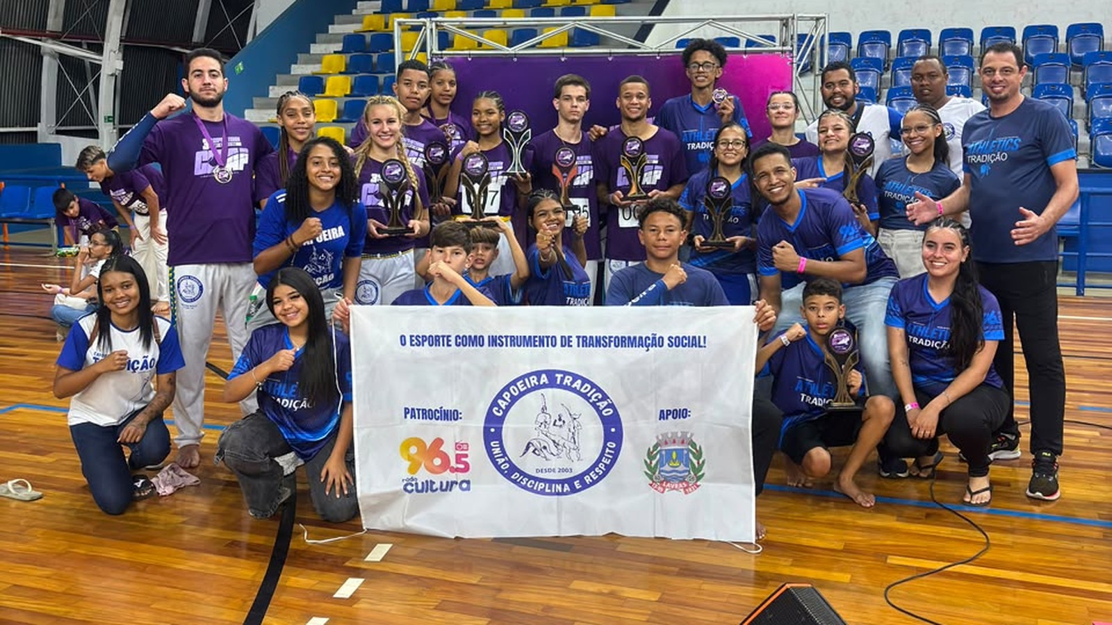 Athletics Tradição garante 12 vagas no maior campeonato de capoeira do mundo