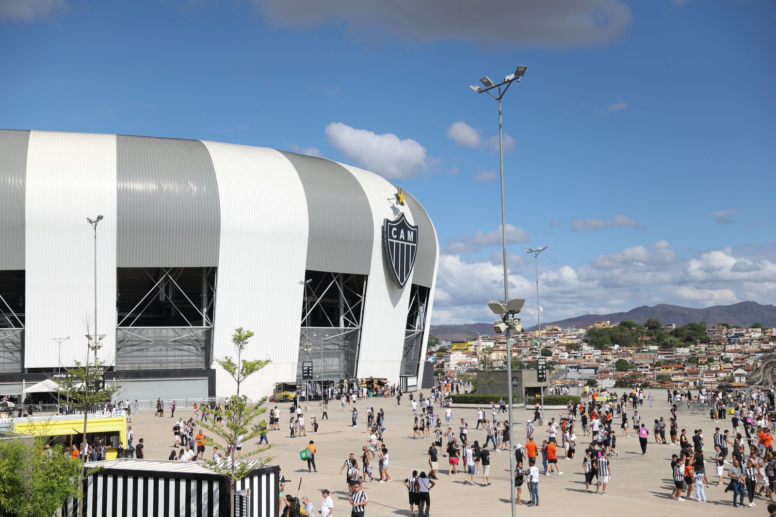 Arena MRV, onde o Galo recebe o Santos no domingo (11), às 16h