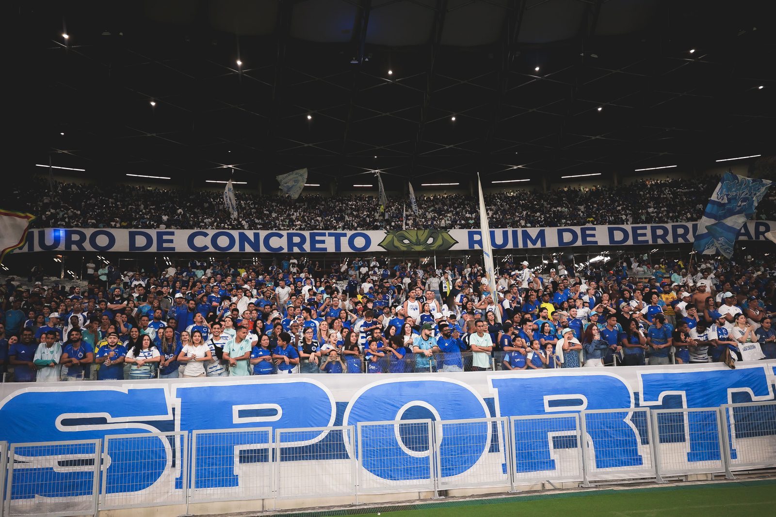 Mineirão, palco da decisão contra a Chapecoense nesta quarta-feira