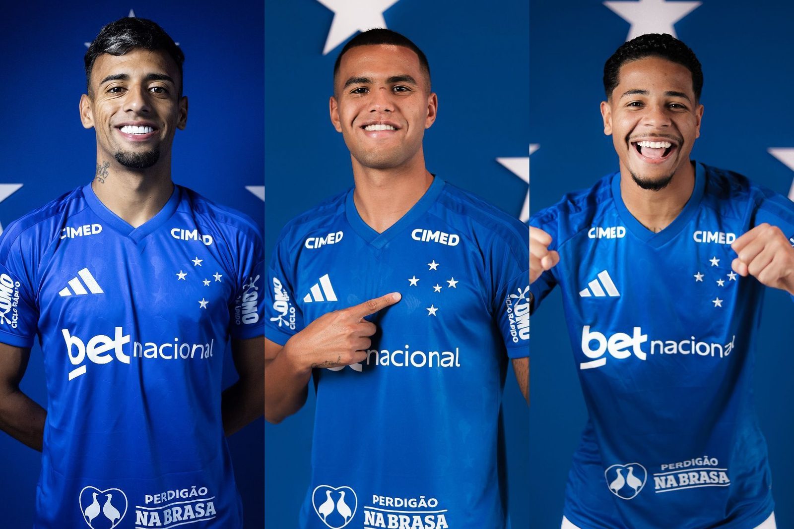 Lucho Rodriguez, Joao Costa e Wesley, tres dos cinco inscritos para as oitavas
