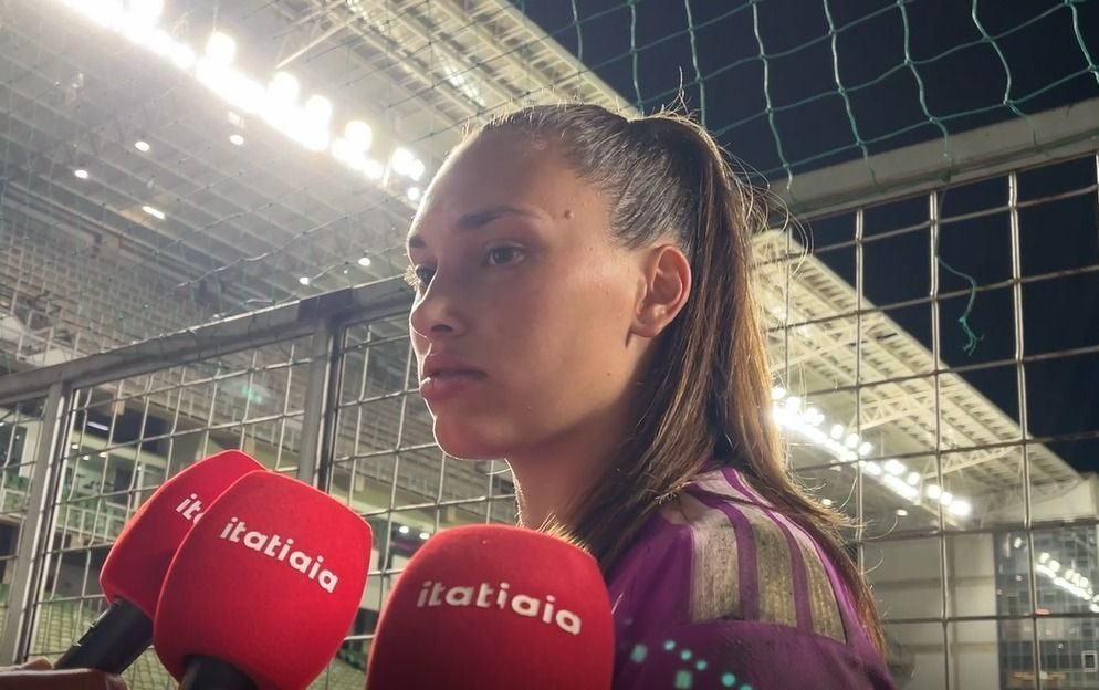 A goleira Cláudia, destaque do Cruzeiro na partida, falou após o jogo