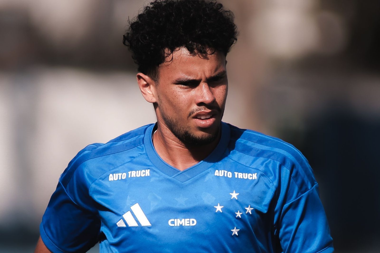 Rhuan Gabriel em ação pelo sub-20 do Cruzeiro