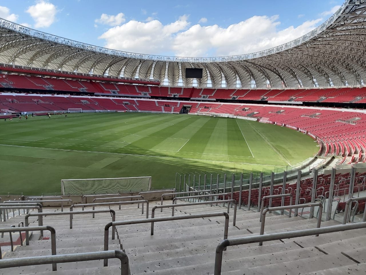 Estádio Beira-Rio, em Porto Alegre, palco do 1 a 1 entre Internacional e Flamengo