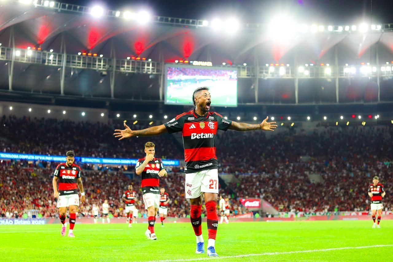 Bruno Henrique marcou o gol que selou a vitória rubro-negra