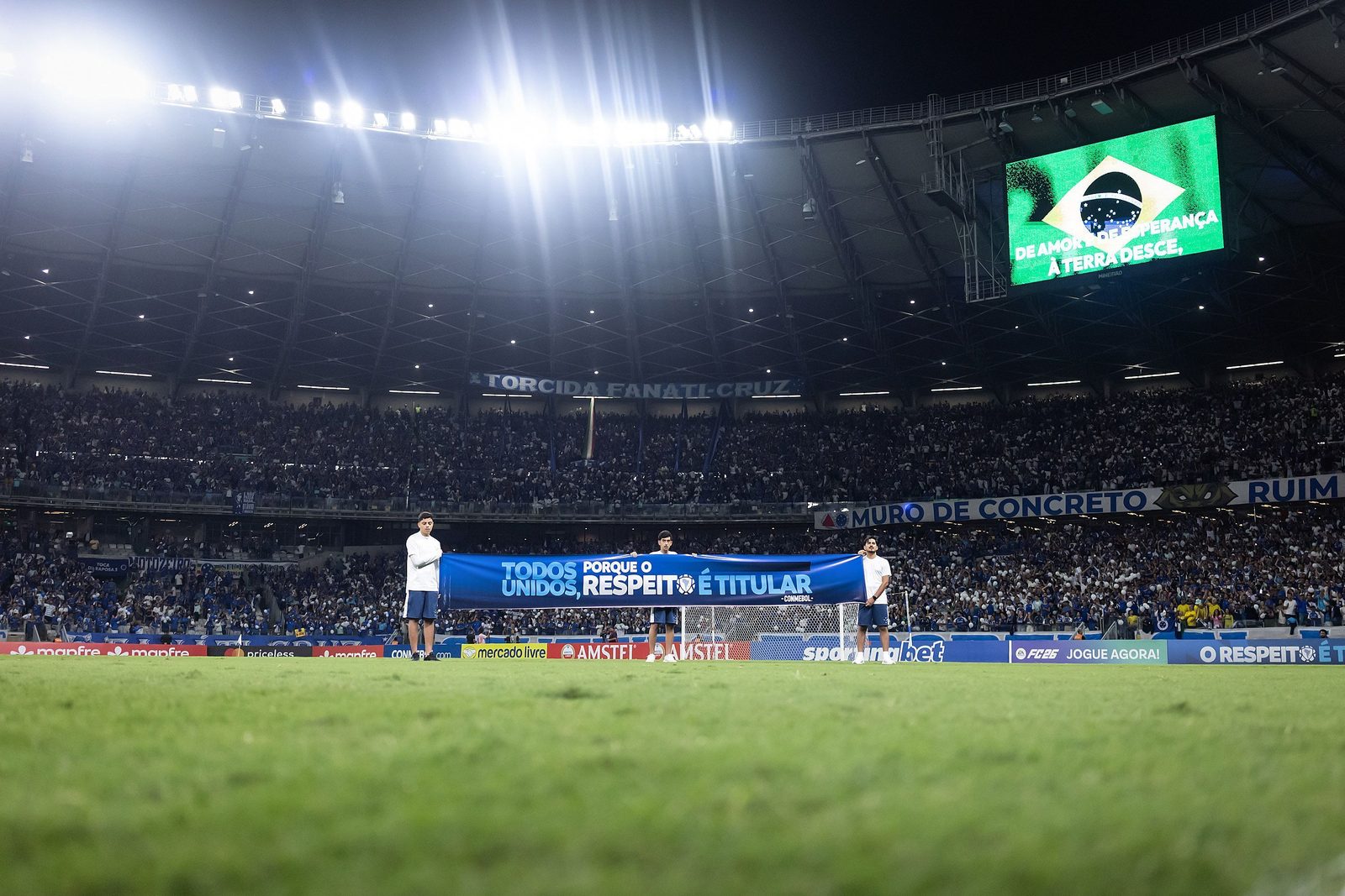 Mineirão, palco de Cruzeiro x Flamengo pela ida das oitavas da Libertadores
