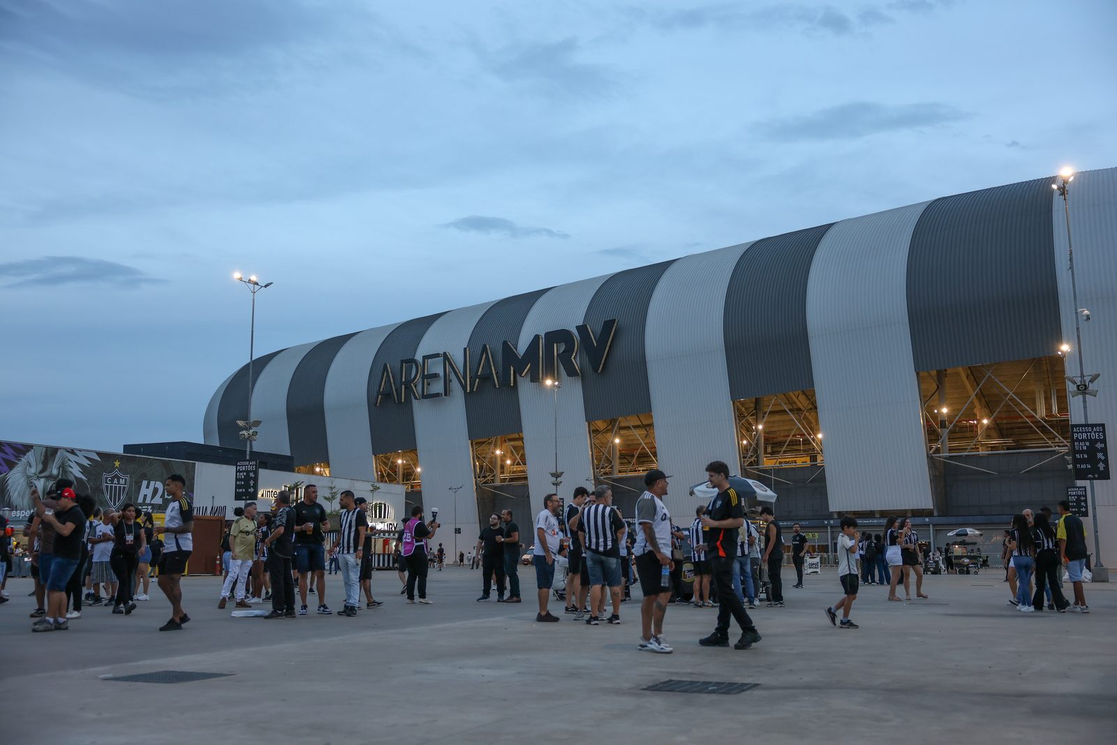 Arena MRV, palco do jogo de volta contra o Santos pela Sul-Americana