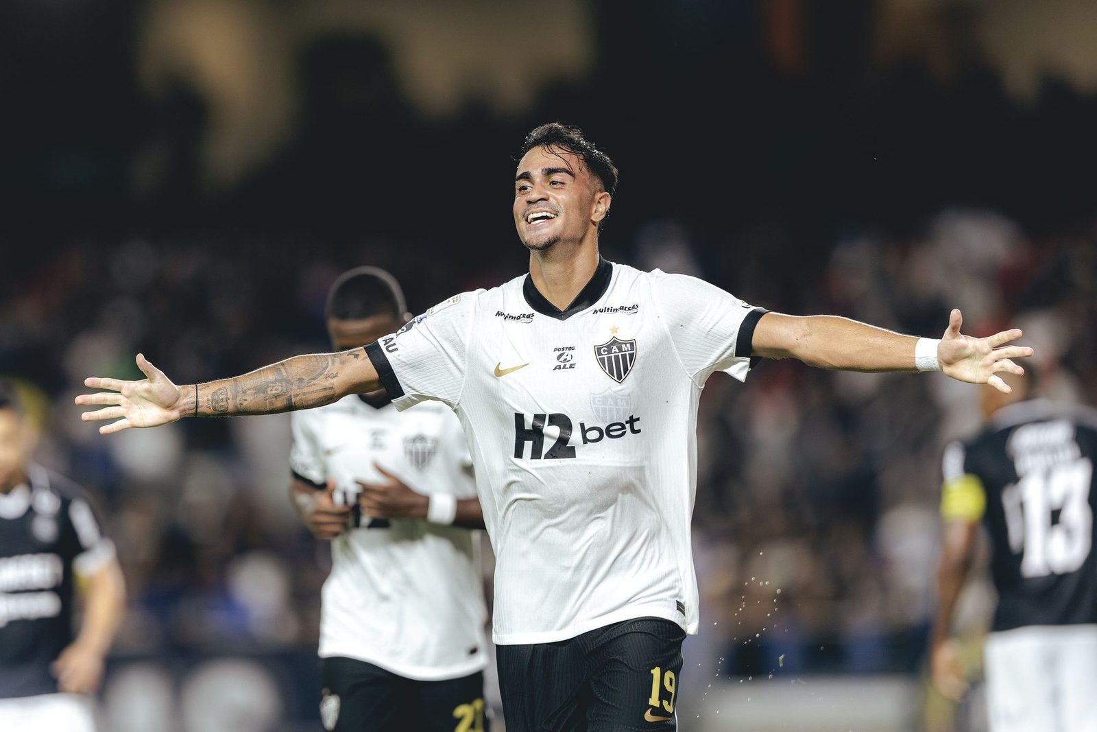 Reinier, autor do segundo gol do Galo contra o Vitória