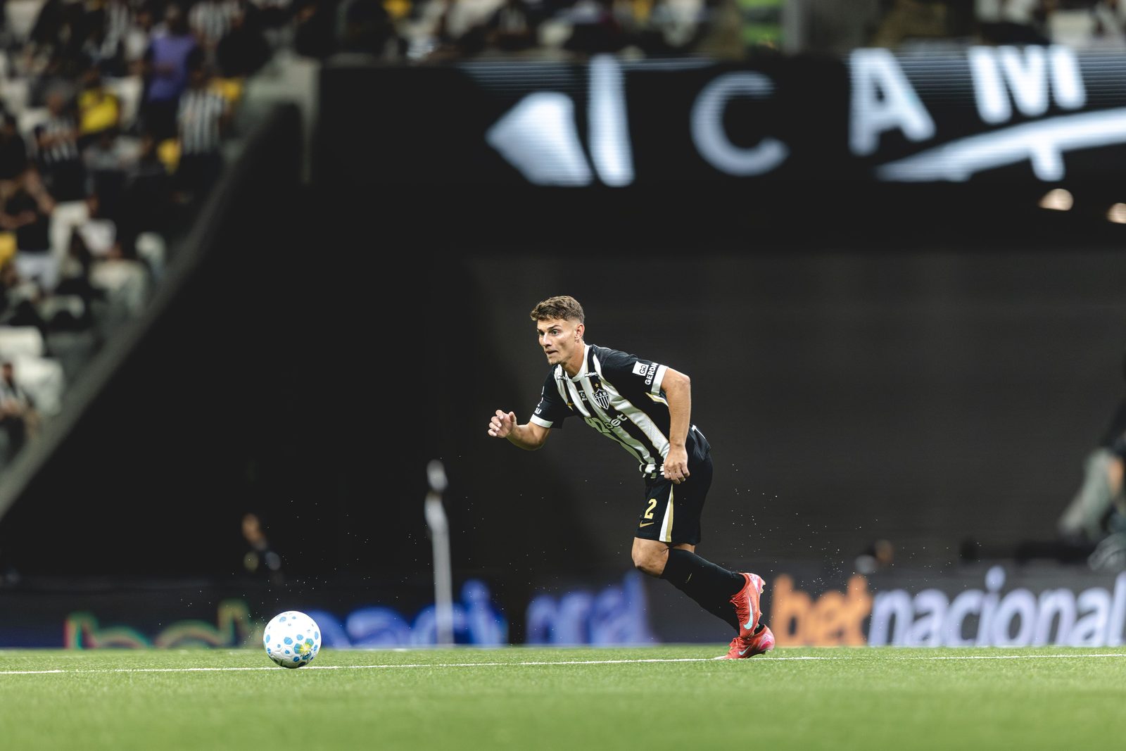 Natanael, protagonista do lance polêmico no jogo de ida na Arena MRV