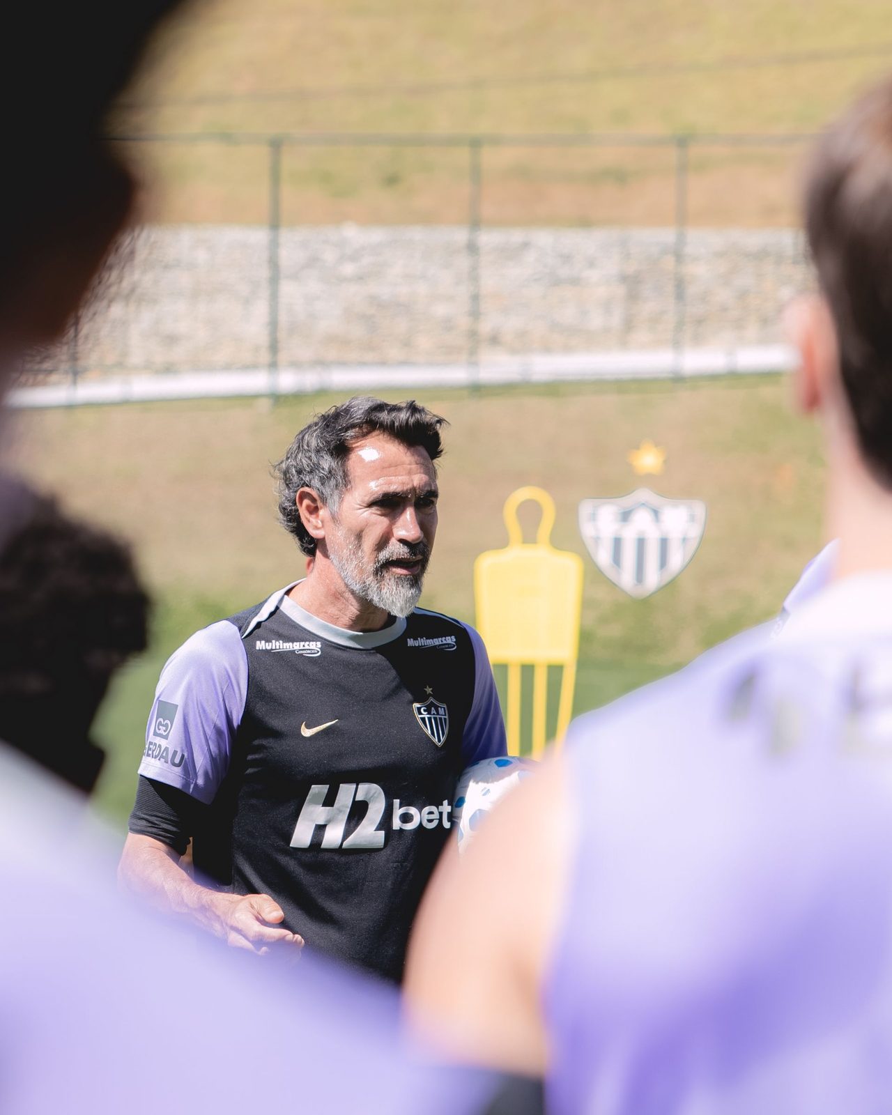 Eduardo Domínguez, técnico do Atlético