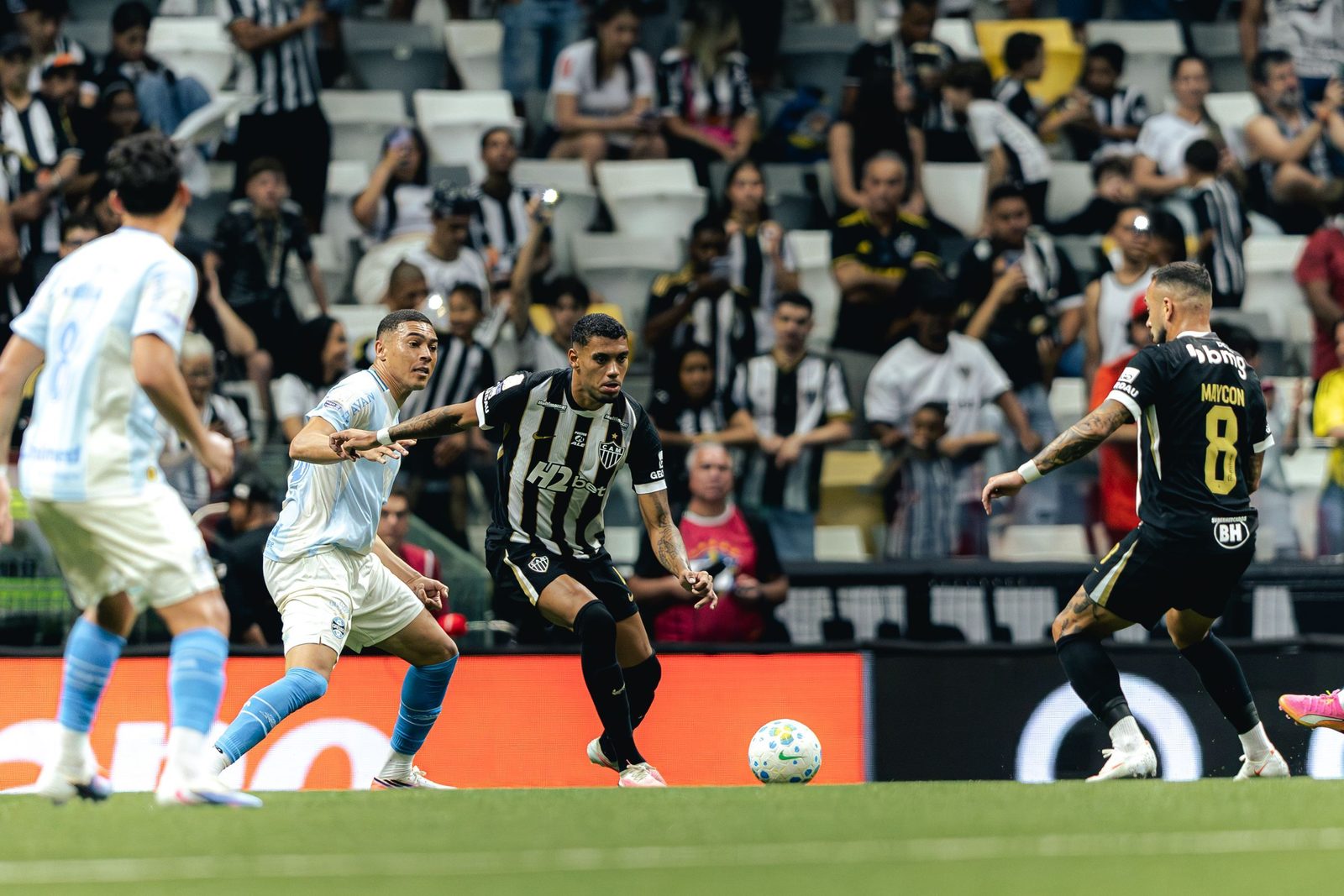 Último encontro entre Atlético e Grêmio foi na Arena MRV, no dia 16 de agosto, pelo Brasileirão