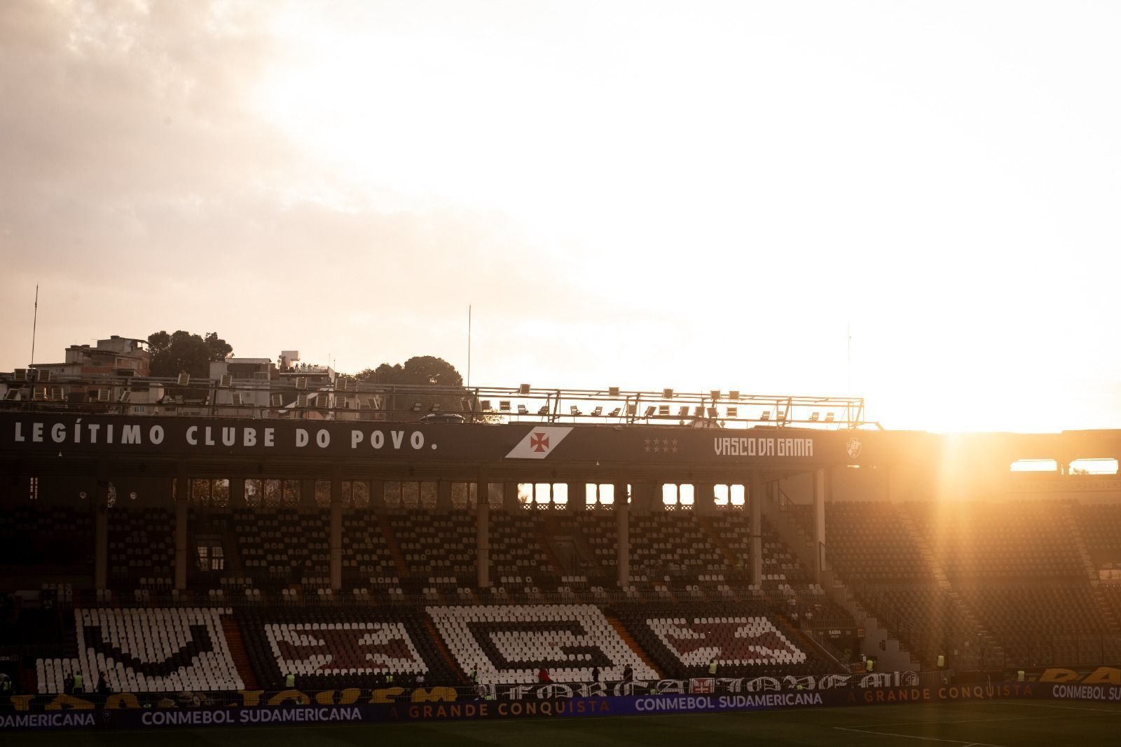 São Januário, no Rio de Janeiro, palco do jogo deste sábado