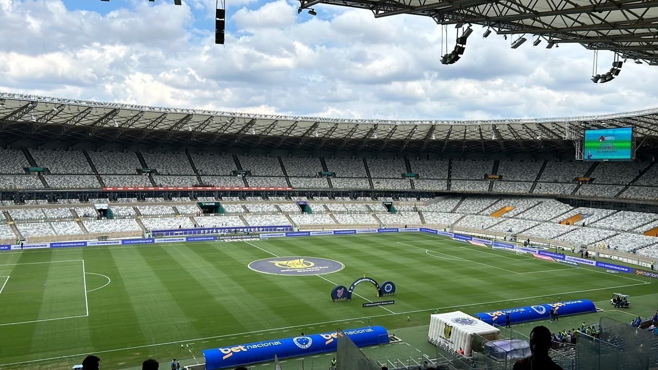 Mineirão, palco de Cruzeiro e Athletico-PR neste domingo