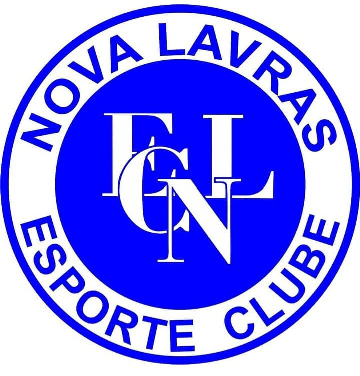 Escudo do Nova Lavras, único clube profissional da cidade
