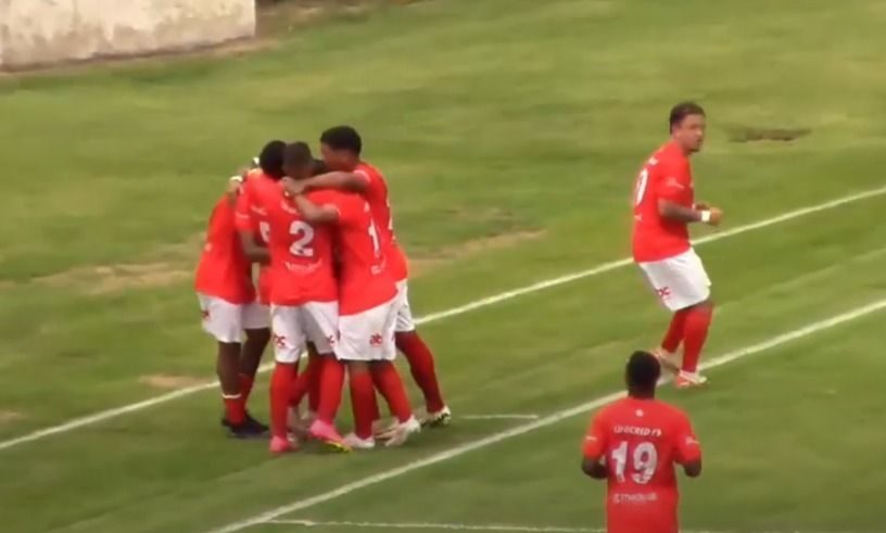 Comemoração de gol em partida da Segunda Divisão do Mineiro, em edição anterior do torneio
