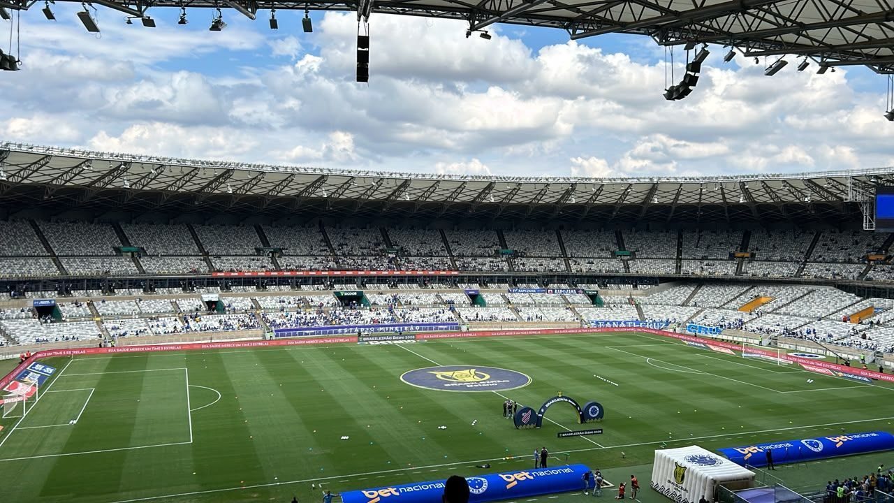 Mineirão, palco de Cruzeiro x São Paulo no dia 7 de outubro