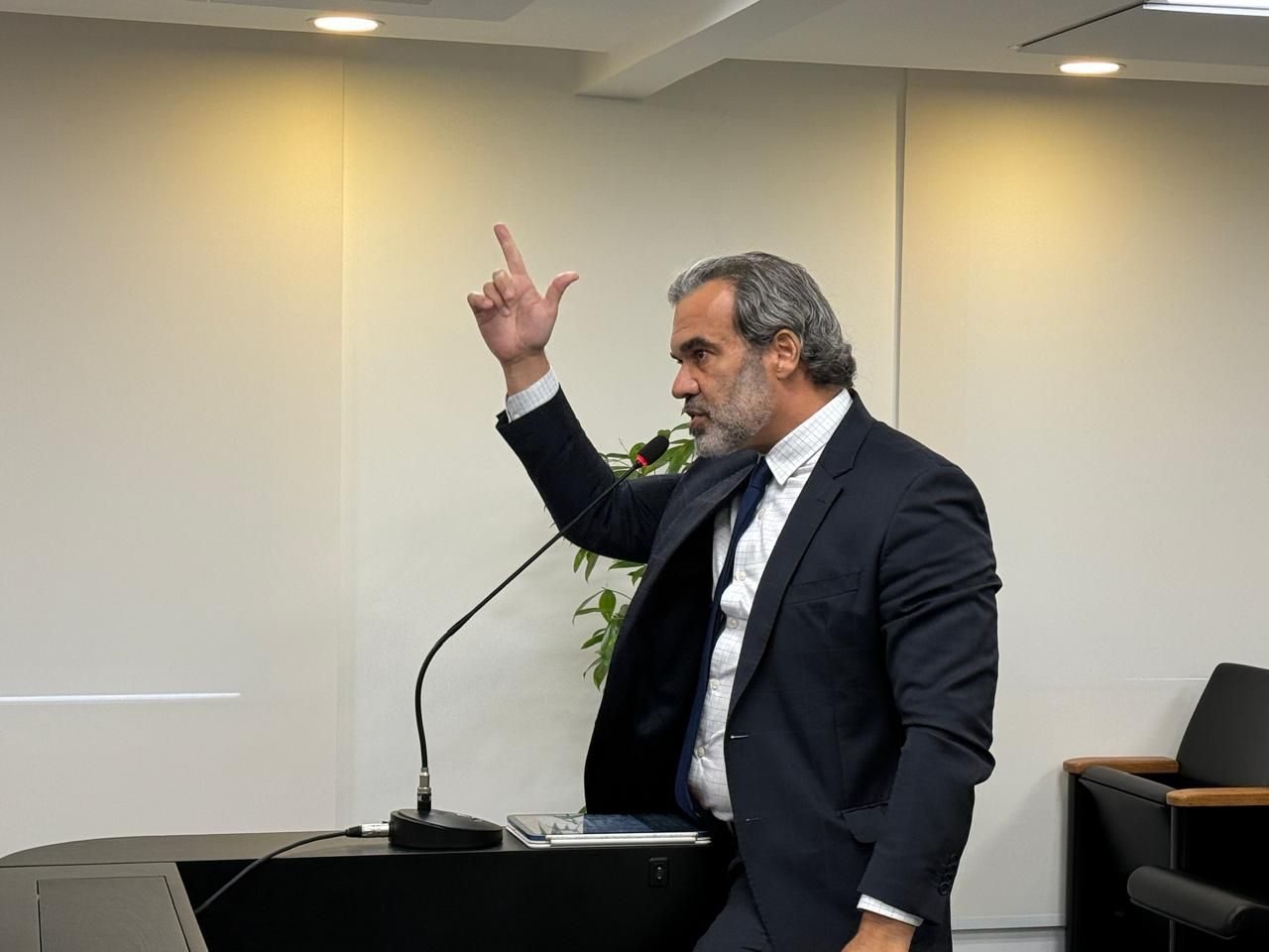 O advogado Dr. Michel Assef Filho, que defendeu Kaio Jorge no julgamento