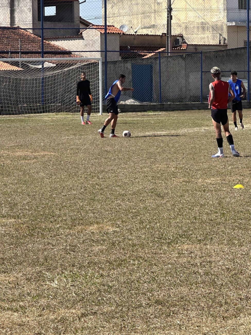 Movimentação com bola no coletivo desta sexta-feira